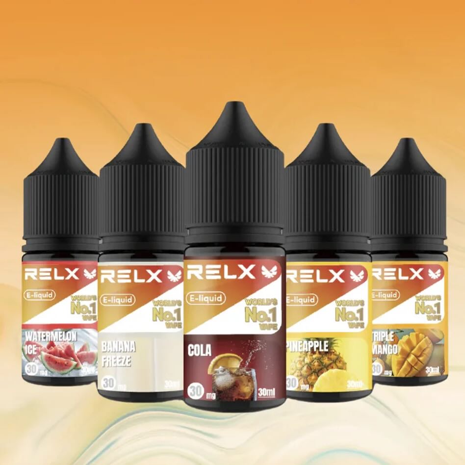 【芒果】Relx悅刻電子煙菸油｜3% 尼古丁、30ml 容量、10 種口味